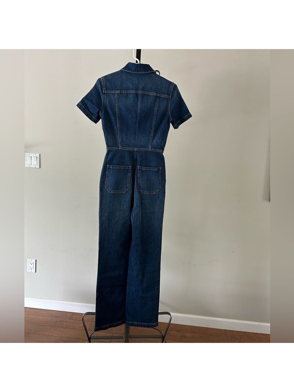 Aritzia Denim Forum The Francoise Jumpsuit, Size XSmall. - Picture 2 of 11